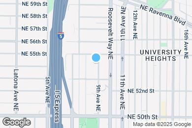 Map image of the property - 5329 9th Ave NE