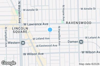 Map image of the property - 4721 N Leavitt St