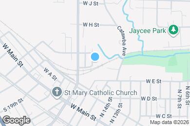 Map image of the property - 504 N 16th St