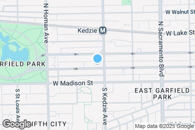 Map image of the property - 3212 W Warren Blvd