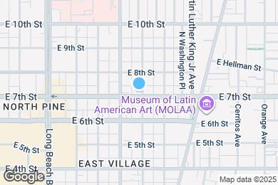 Map image of the property - 643 E 7th St