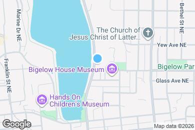 Map image of the property - 900 East Bay Drive Northeast