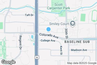 Map image of the property - 2910 Pennsylvania Ave