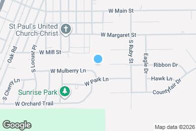 Map image of the property - 5220 W Mulberry Ln