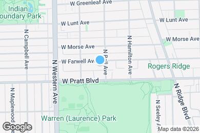 Map image of the property - 2211 W Farwell Ave