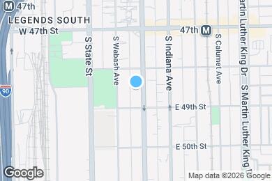 Map image of the property - 4834 S Michigan Ave