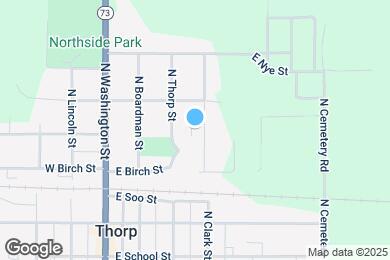 Map image of the property - 603 N Clark St