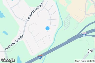 Map image of the property - 2575 Hamilton Chase Run