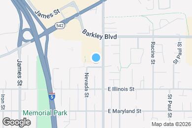 Map image of the property - 1219 E Indiana St