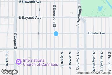 Map image of the property - 220 S Emerson St