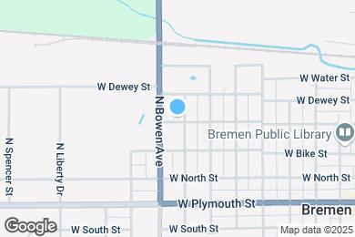 Map image of the property - 803 W Mill St