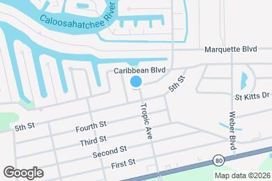 Map image of the property - 2161 Tropic Ave