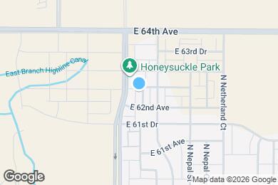 Map image of the property - 6253 N Liverpool St