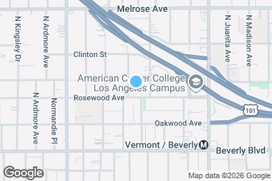 Map image of the property - 508 N Kenmore Ave