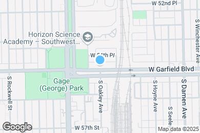 Map image of the property - 2254 W Garfield Blvd