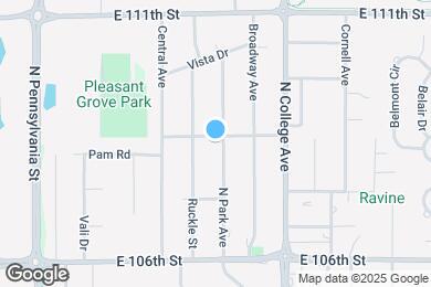 Map image of the property - 521 E 108th St