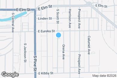 Map image of the property - 417 S Scott St