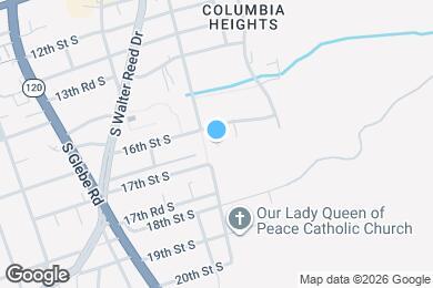 Map image of the property - 1600 S Barton St