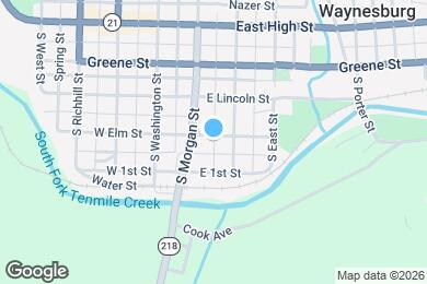 Map image of the property - 148 E Elm St