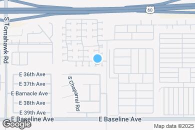 Map image of the property - 2327 E 35th Ave