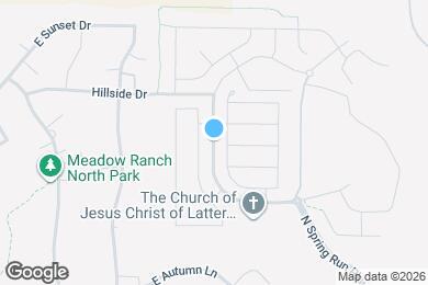 Map image of the property - 9689 N Spring Bridge