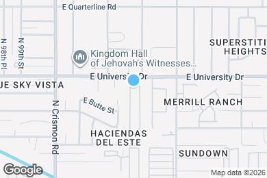 Map image of the property - 347 N Wesley