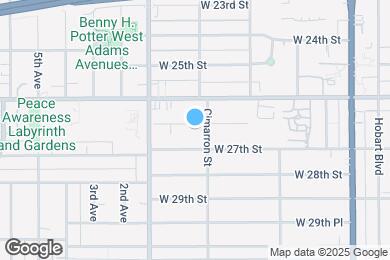 Map image of the property - 2226 W 26th Pl