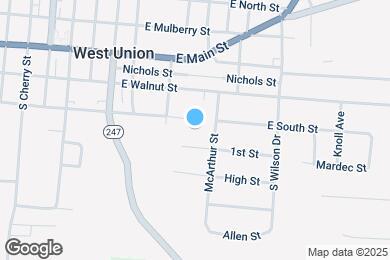 Map image of the property - 215 McArthur St