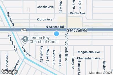Map image of the property - 10484 Pendleton Ave