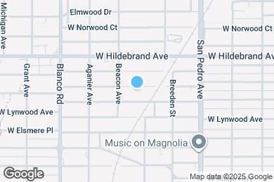 Map image of the property - 610 W Rosewood Ave