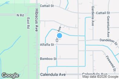 Map image of the property - 2415 Clover Ave