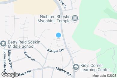 Map image of the property - 1706 Dalessi Dr