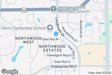 Map image of the property - 2918 Deer Run N