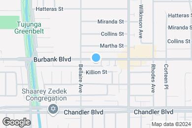 Map image of the property - 12626 Burbank