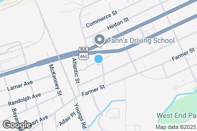 Map image of the property - 1412 Oakdale Ave