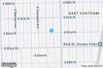 Map image of the property - 8200 S. Evans Ave.