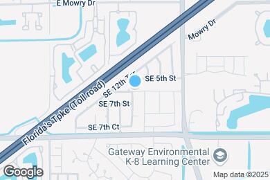 Map image of the property - 1569 SE 6th St
