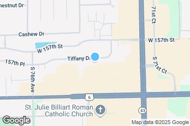 Map image of the property - 7335 Tiffany Dr