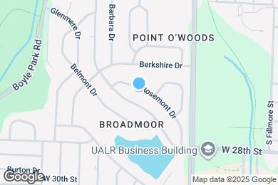 Map image of the property - 39 Rosemont Dr