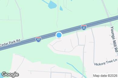 Map image of the property - 3613 Blue Spruce Ct