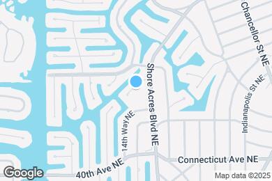 Map image of the property - 1442 45th Ave NE
