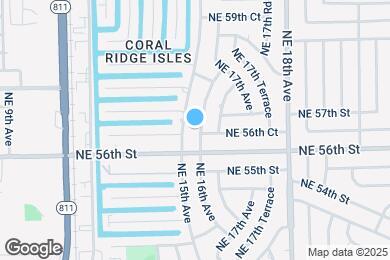 Map image of the property - 5631 NE 16th Ave