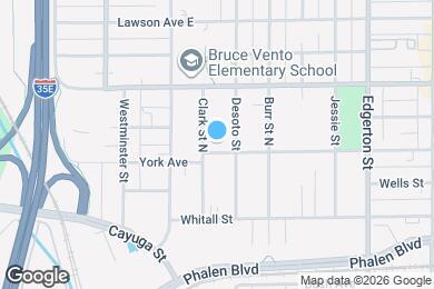 Map image of the property - 441 York Ave