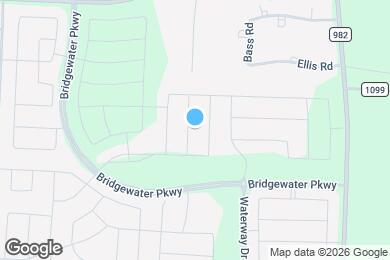 Map image of the property - 5105 Greywing Dr