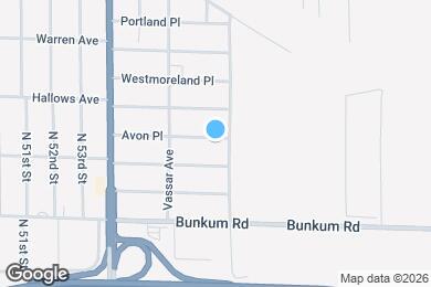 Map image of the property - 5538 Avon Pl