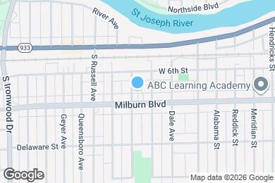 Map image of the property - 520 Somerset Ave