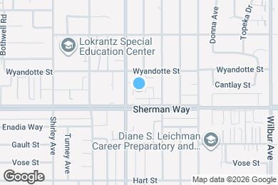 Map image of the property - 19231 Sherman Way