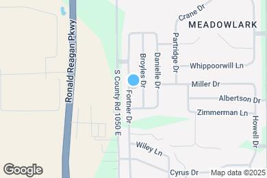 Map image of the property - 1545 Fortner Dr