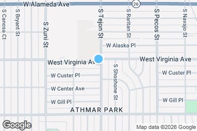 Map image of the property - 2000 W Virginia Ave