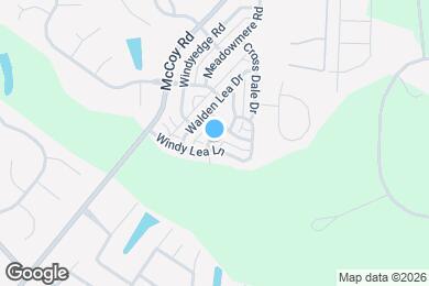 Map image of the property - 12308 Cross Meadow Rd